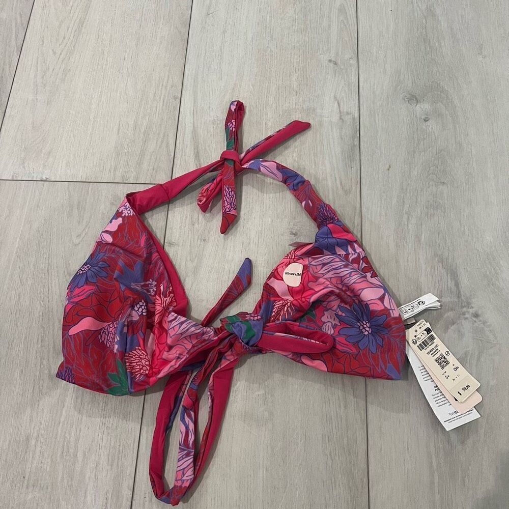 Etam reversible women’s swim top size s